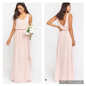 Show Me Your Mumu Kendall Dusty Blush Maxi Dress